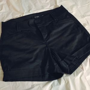 Torrid Black Sateen Short